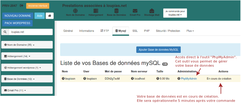 Hébergement web