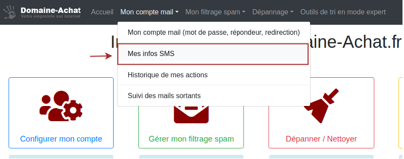 associer telephone avec une adresse emails